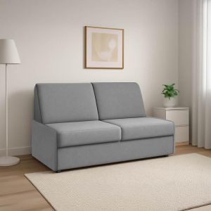 Two-seater sofa bed New Orelia gray color 164X92X85CM