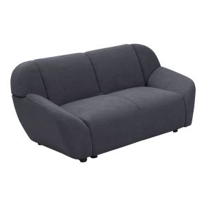 Two-seater sofa Echono anthracite fabric 144X88X77CM