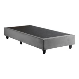 Единично легло Pakda антрацит кадифе 90X200СМ