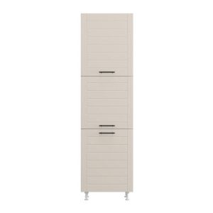 Кухненски шкаф Drina BD60 Ur бял-пясъчен гланцов цвят 60X58X214СМ