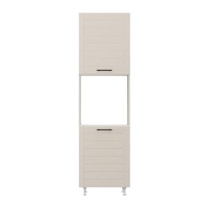 Кухненски шкаф Drina BD60 Ur бял-пясъчен гланцов цвят 60X58X214СМ