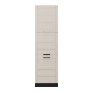 Кухненски шкаф Drina BD60 Ur бял-пясъчен гланцов цвят 60X58X214СМ