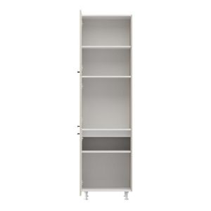 Кухненски шкаф Drina BD60 Ur бял-пясъчен гланцов цвят 60X58X214СМ