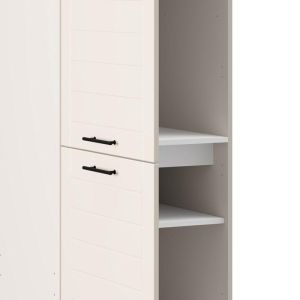 Кухненски шкаф Drina BD60 Ur бял-пясъчен гланцов цвят 60X58X214СМ