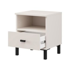 Bedside table Salamis NO1F cashmere color 39X35X45CM