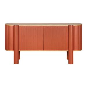 Oval buffet Elington natural-orange 160X40X80CM