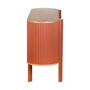 Oval buffet Elington natural-orange 160X40X80CM