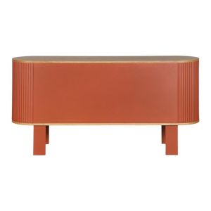 Oval buffet Elington natural-orange 160X40X80CM