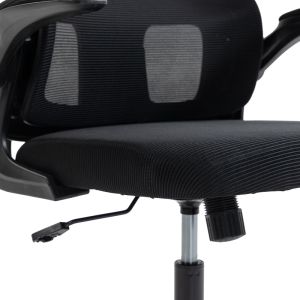 Office chair Mainz Mesh black color 50X60X112-122CM