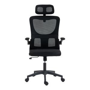 Office chair Mainz Mesh black color 50X60X112-122CM