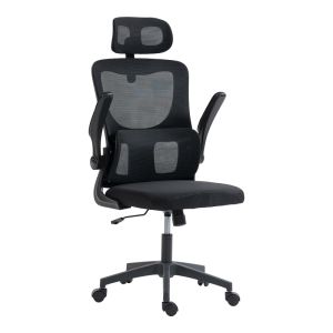 Office chair Mainz Mesh black color 50X60X112-122CM