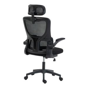 Office chair Mainz Mesh black color 50X60X112-122CM