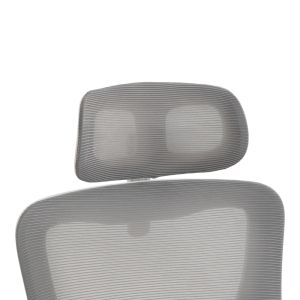 Office chair Mainz white - mesh gray 50X60X112-122CM