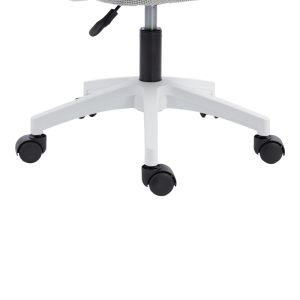 Office chair Penza white - mesh gray 48X58X92-102CM