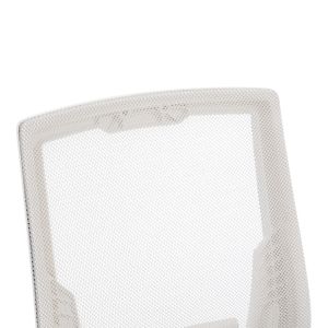 Office chair Penza white - mesh gray 48X58X92-102CM