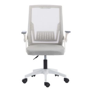 Office chair Penza white - mesh gray 48X58X92-102CM