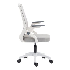 Office chair Penza white - mesh gray 48X58X92-102CM