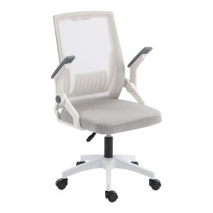 Office chair Penza white - mesh gray 48X58X92-102CM