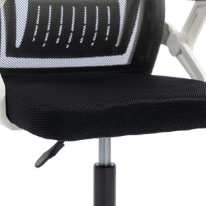 Office chair Penza white - black mesh 48X58X92-102CM
