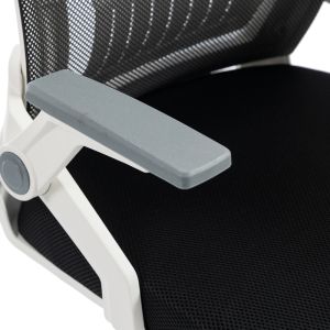 Office chair Penza white - black mesh 48X58X92-102CM
