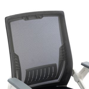 Office chair Penza white - black mesh 48X58X92-102CM