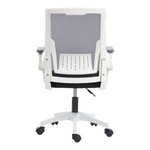 Office chair Penza white - black mesh 48X58X92-102CM