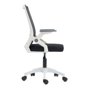 Office chair Penza white - black mesh 48X58X92-102CM