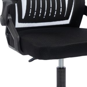 Office chair Plymot Mesh, black color, 48X58X112-122 cm