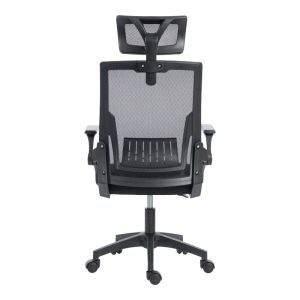 Office chair Plymot Mesh, black color, 48X58X112-122 cm