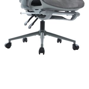 Office chair Vigo Mesh, gray color, 52X70X118-124 cm