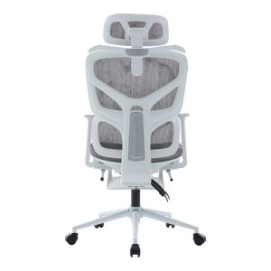 Office chair Vigo white, mesh gray, 52X70X118-124 cm