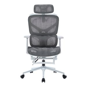 Office chair Vigo white, mesh gray, 52X70X118-124 cm