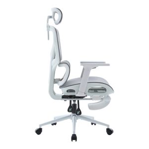 Office chair Vigo white, mesh gray, 52X70X118-124 cm
