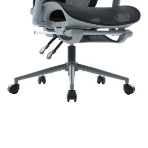 Office chair Vigo gray, mesh black, 52X70X118-124 cm