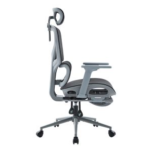 Office chair Vigo gray, mesh black, 52X70X118-124 cm