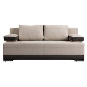 Sofa bed Kron beige color 198X95X81CM