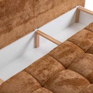 Sofa bed Matteo Orange 202X97X78CM