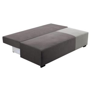 Sofa bed Mirello gray with light gray 198X95X81CM