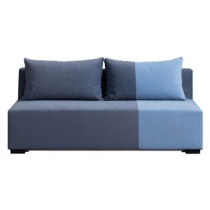Sofa bed Mirello dark blue with blue 198X95X81CM