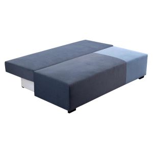 Sofa bed Mirello dark blue with blue 198X95X81CM