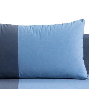 Sofa bed Mirello dark blue with blue 198X95X81CM