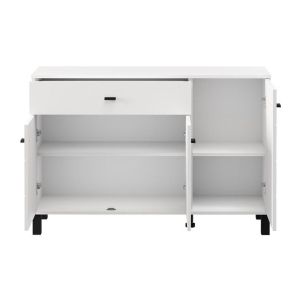 Chest of drawers 115 3K1F3V white color 116X35X78CM