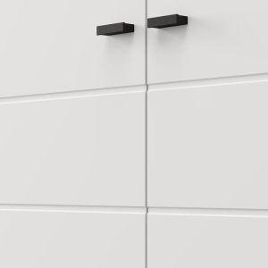 Chest of drawers 115 3K1F3V white color 116X35X78CM