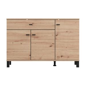 Chest of drawers 115 3K1F3V artisan oak color 116X35X78CM