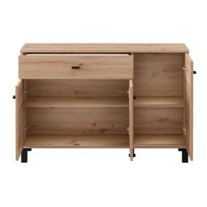 Chest of drawers 115 3K1F3V artisan oak color 116X35X78CM