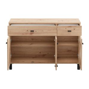 Chest of drawers 115 3K2F3V artisan oak color 116X35X78CM
