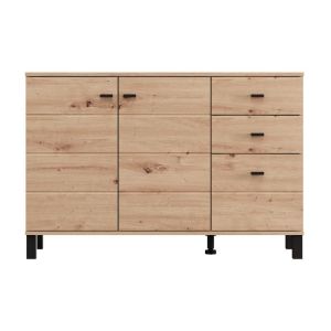 Chest of drawers 115 3K3F2V artisan oak color 116X35X78CM