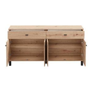 Chest of drawers 154 4K2F4V artisan oak color 154X35X78CM