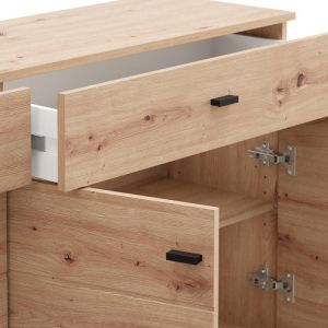 Chest of drawers 154 4K2F4V artisan oak color 154X35X78CM