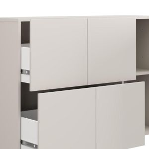 Chest of drawers Argyl 115 3K2F1V cashmere color 116X40X79CM